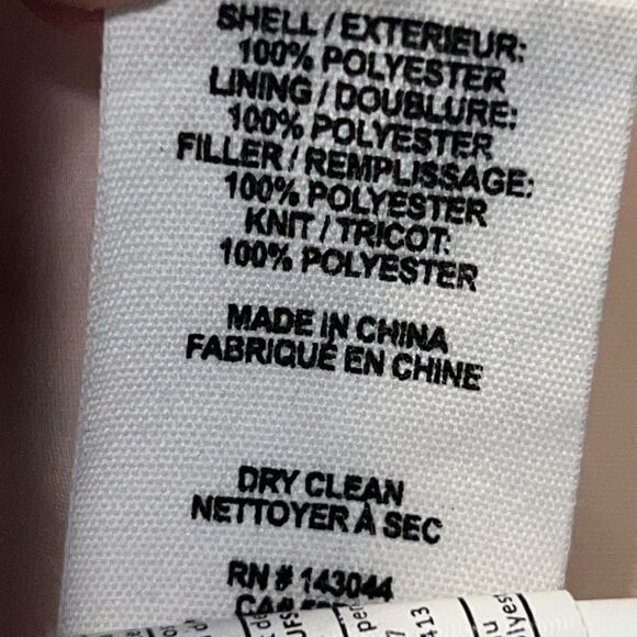 AVEC LES FILLES Grey Plaid Puffer Jacket-M - Picture 9 of 9